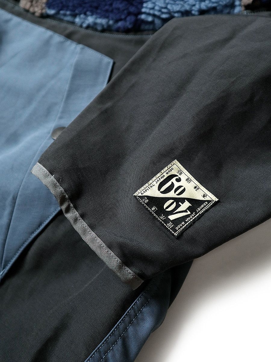 Kapital Kapital 60/40 Coss Tugihagi Fleeced Anorak Size US L / EU 52-54 / 3 - 3 Thumbnail