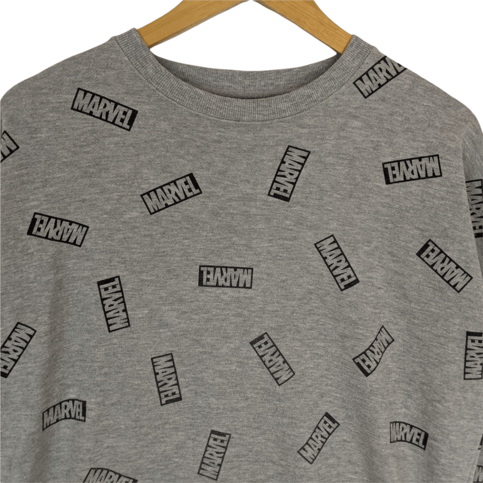 Marvel Comics MARVEL Monogram Jumper Sweatshirt Size US M / EU 48-50 / 2 - 4 Thumbnail