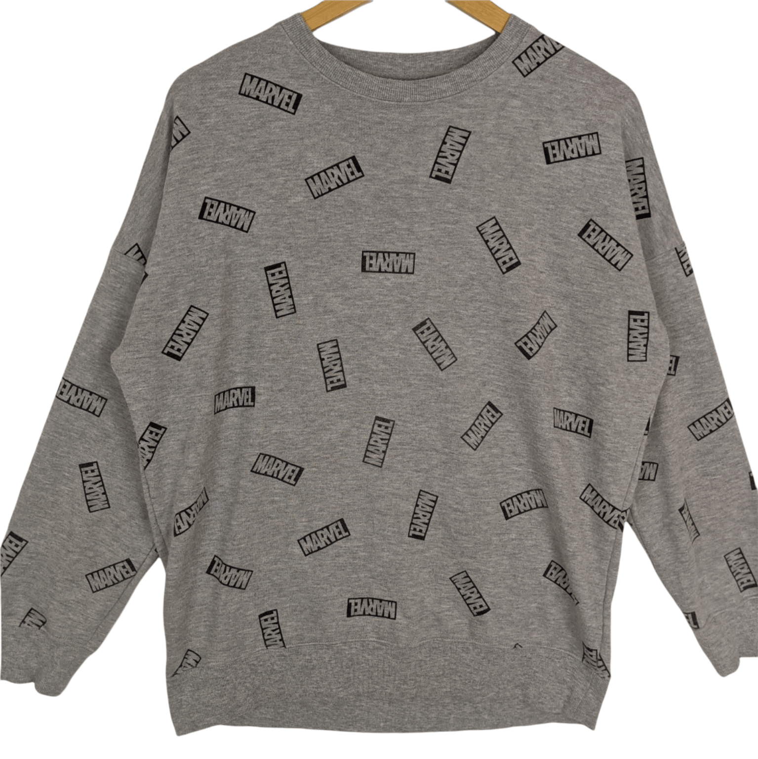 Marvel Comics MARVEL Monogram Jumper Sweatshirt Size US M / EU 48-50 / 2 - 2 Thumbnail