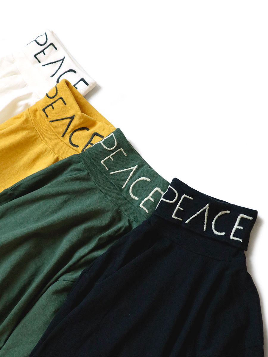 Kapital Kapital High Neck Peace Embroidered Long Tee Size US XL / EU 56 / 4 - 3 Thumbnail