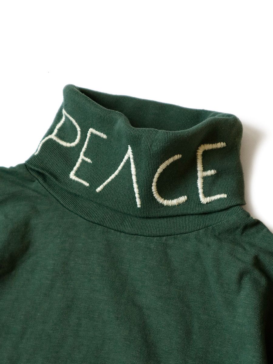Kapital Kapital High Neck Peace Embroidered Long Tee Size US XL / EU 56 / 4 - 2 Thumbnail