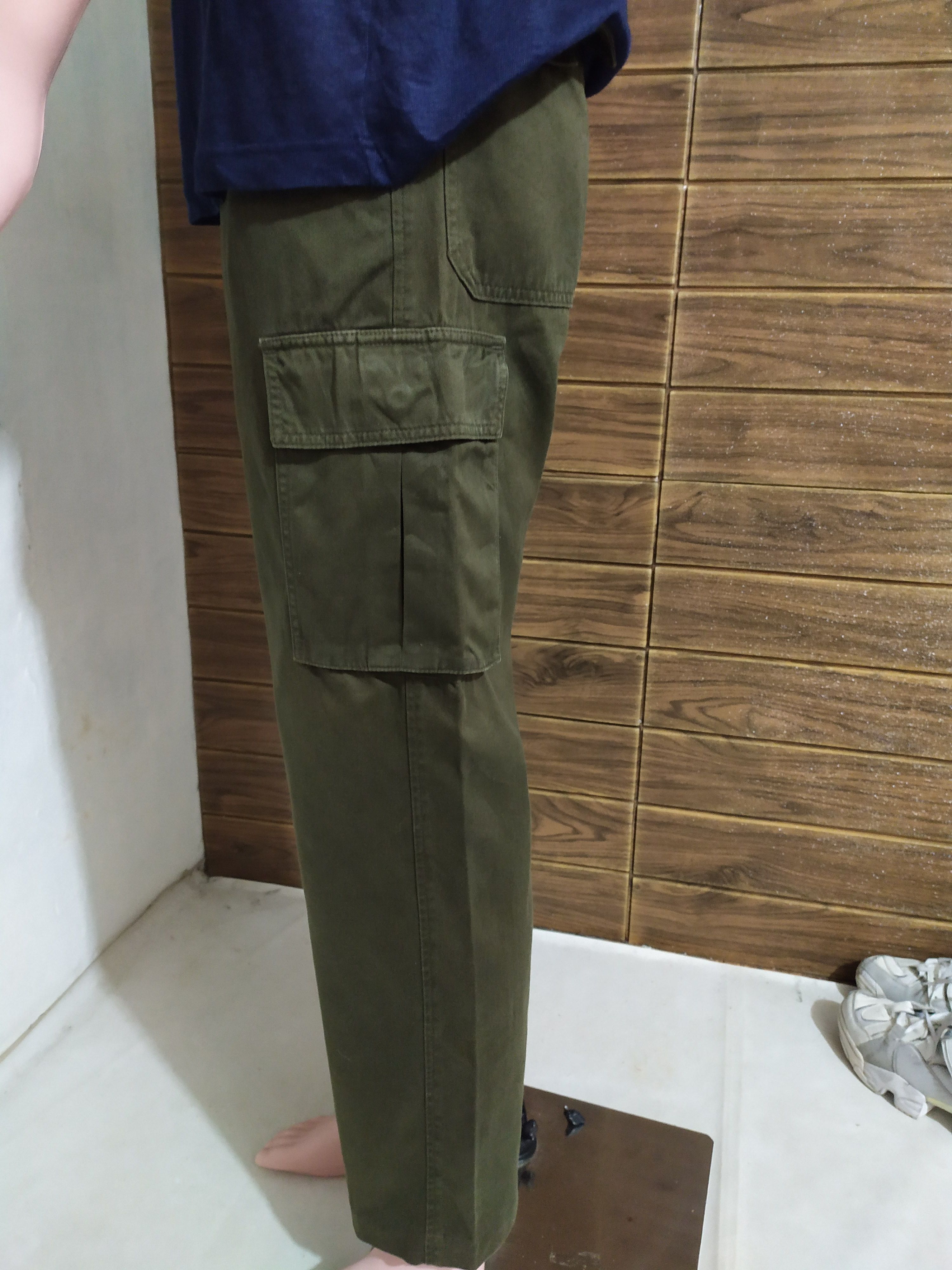 Edwin × Japanese Brand 🔥Edwin Olive Green Cargo Multipocket Pants Size US 29 - 9 Thumbnail