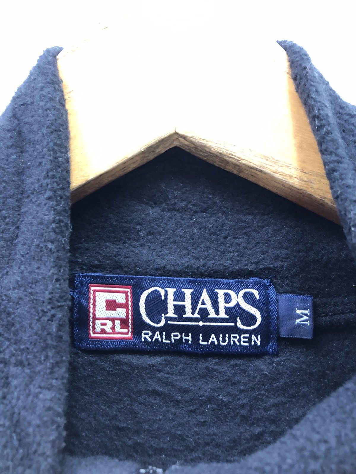 Chaps Ralph Lauren × Polo Ralph Lauren × Ralph Lauren Vintage Chaps Ralph Lauren Fleece Sweatshirt Size US M / EU 48-50 / 2 - 7 Thumbnail