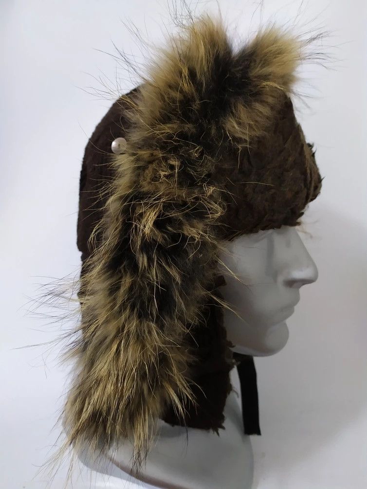 Japanese Brand 🔥Override japan Trapper Military hat Fur design Hats Size ONE SIZE - 7 Thumbnail