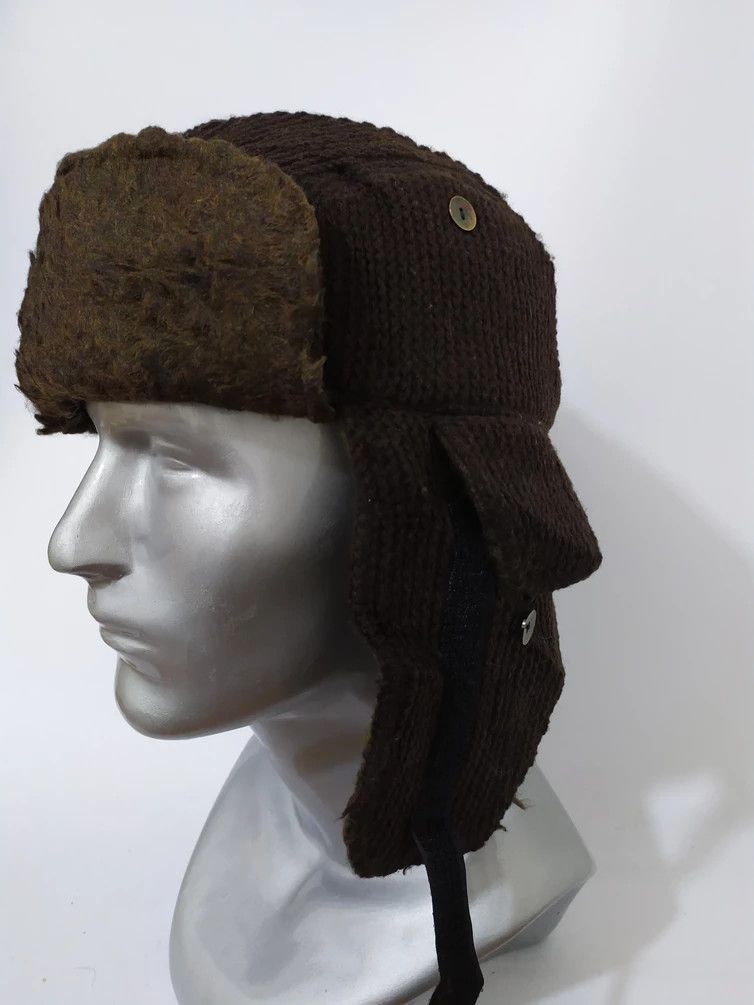 Japanese Brand 🔥Override japan Trapper Military hat Fur design Hats Size ONE SIZE - 3 Thumbnail