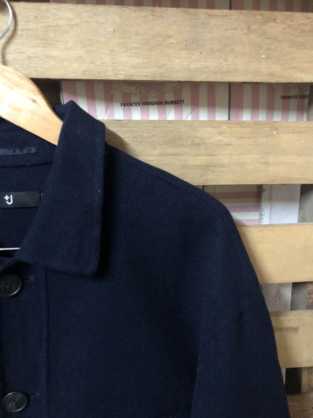 Jil Sander Jil Sander X Uniqlo Wool Jacket Blue Navy Size US M / EU 48-50 / 2 - 6 Thumbnail