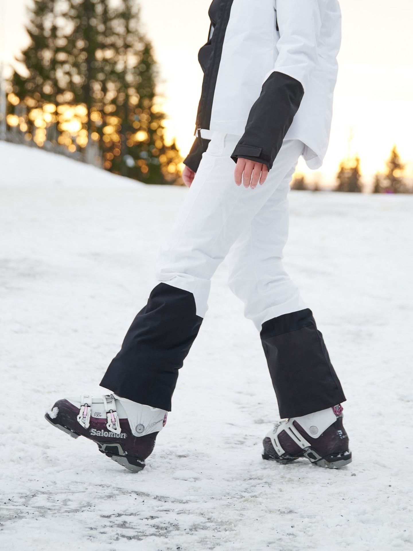 Peak Performance Peak Performance Rider Ski Snow Off-white Women's Pants Size 36" / US 14 / IT 50 - 5 Thumbnail