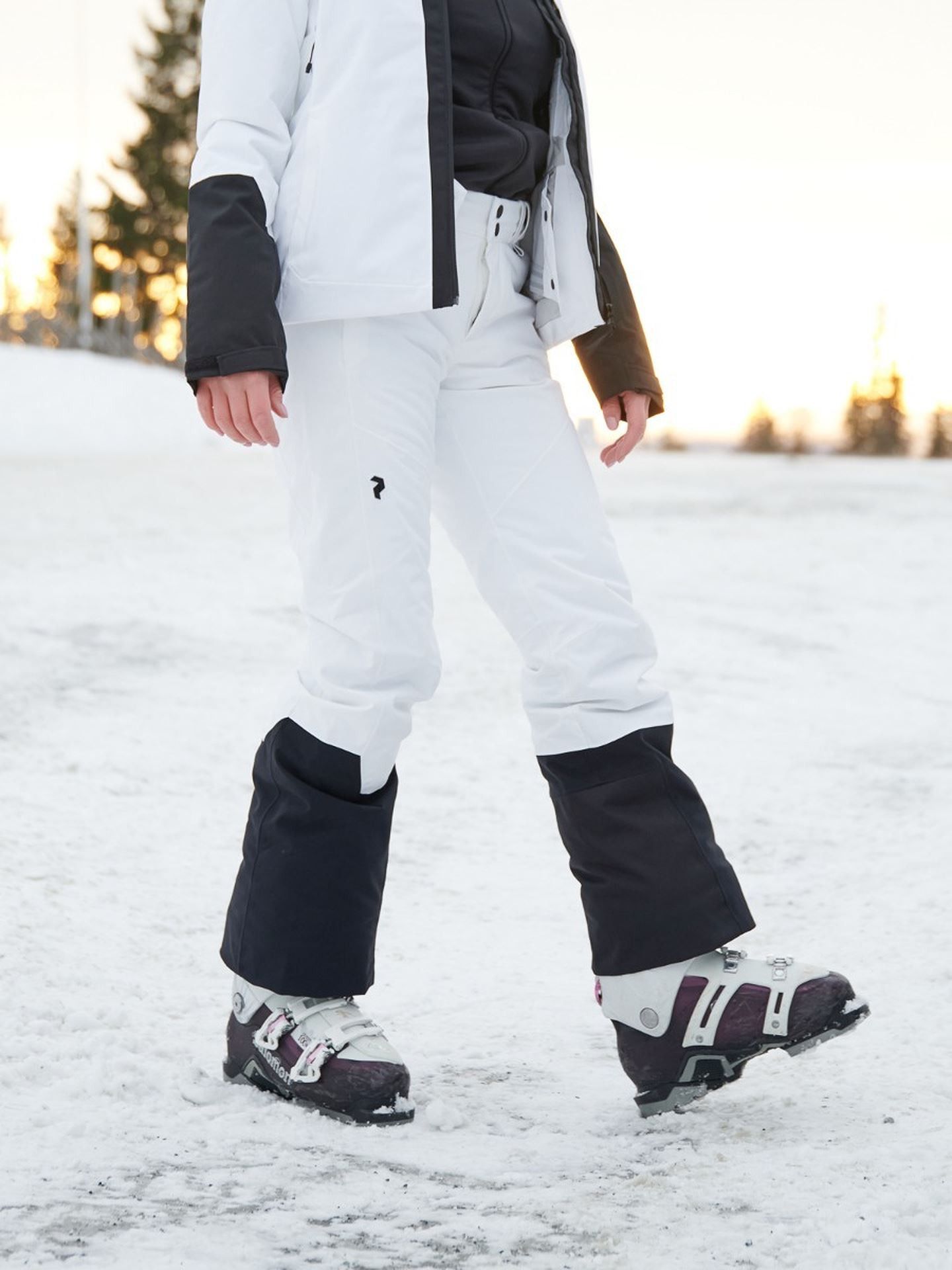 Peak Performance Peak Performance Rider Ski Snow Off-white Women's Pants Size 36" / US 14 / IT 50 - 3 Thumbnail