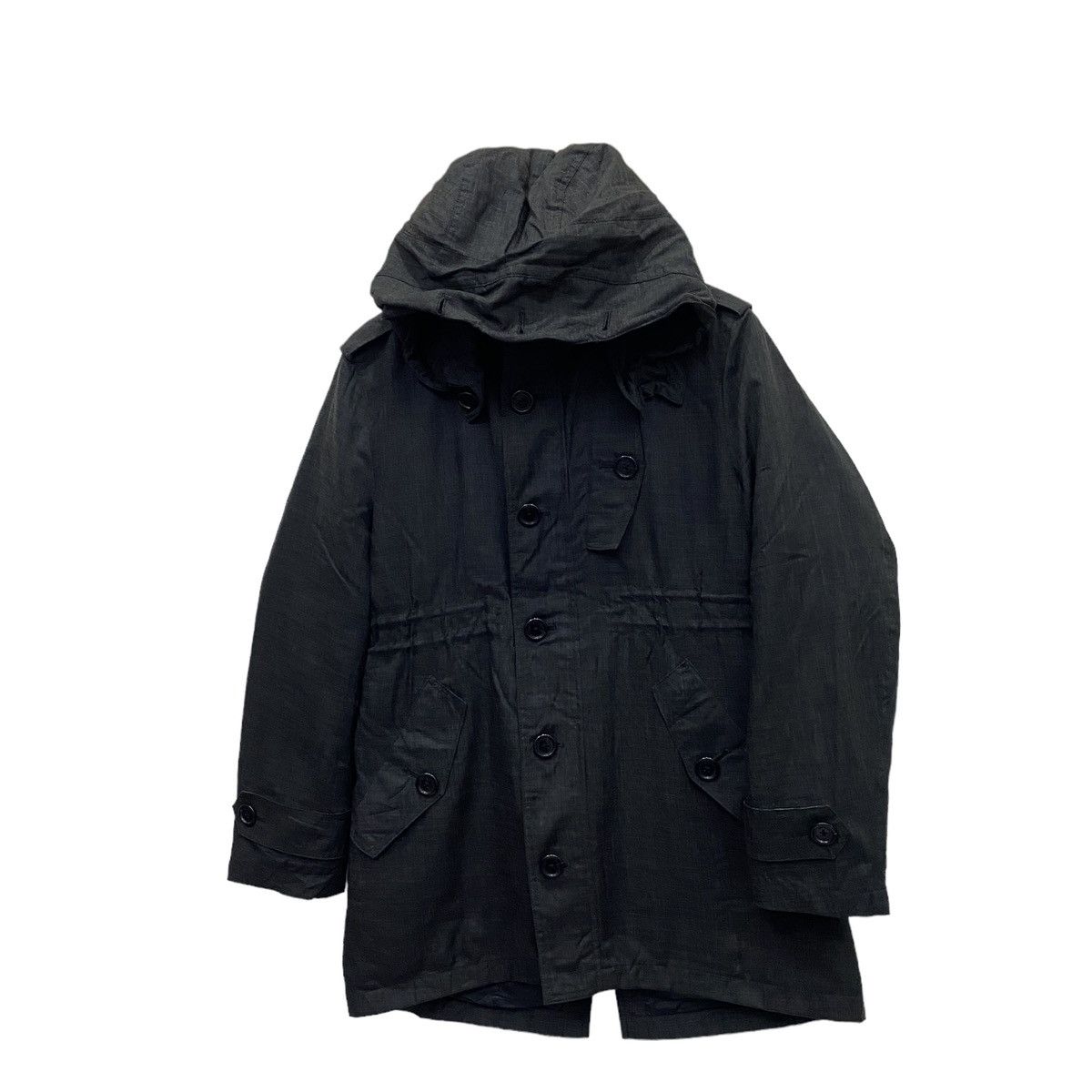 Burberry BURBERRY BLACK LABEL MULTI POCKET DRAWSTRING PARKA JACKET Size US M / EU 48-50 / 2 - 13 Thumbnail