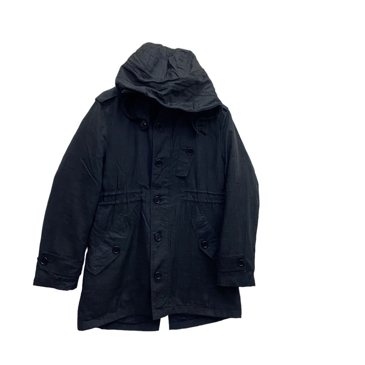 Burberry BURBERRY BLACK LABEL MULTI POCKET DRAWSTRING PARKA JACKET Size US M / EU 48-50 / 2 - 10 Thumbnail