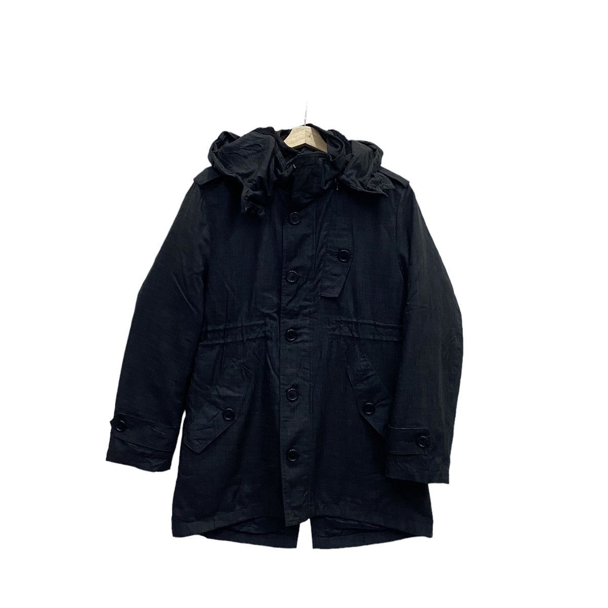Burberry BURBERRY BLACK LABEL MULTI POCKET DRAWSTRING PARKA JACKET Size US M / EU 48-50 / 2 - 9 Thumbnail