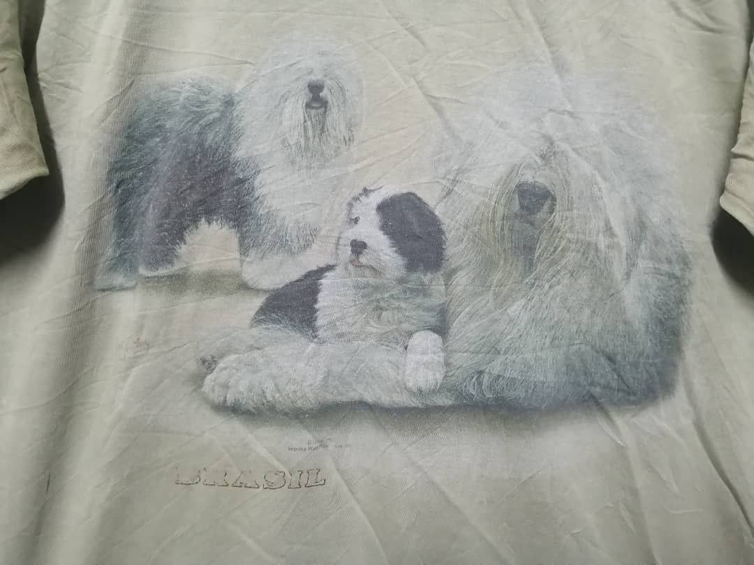Vintage 90s VINTAGE ANIMAL TEE FADED VERY RARE Size US M / EU 48-50 / 2 - 3 Thumbnail