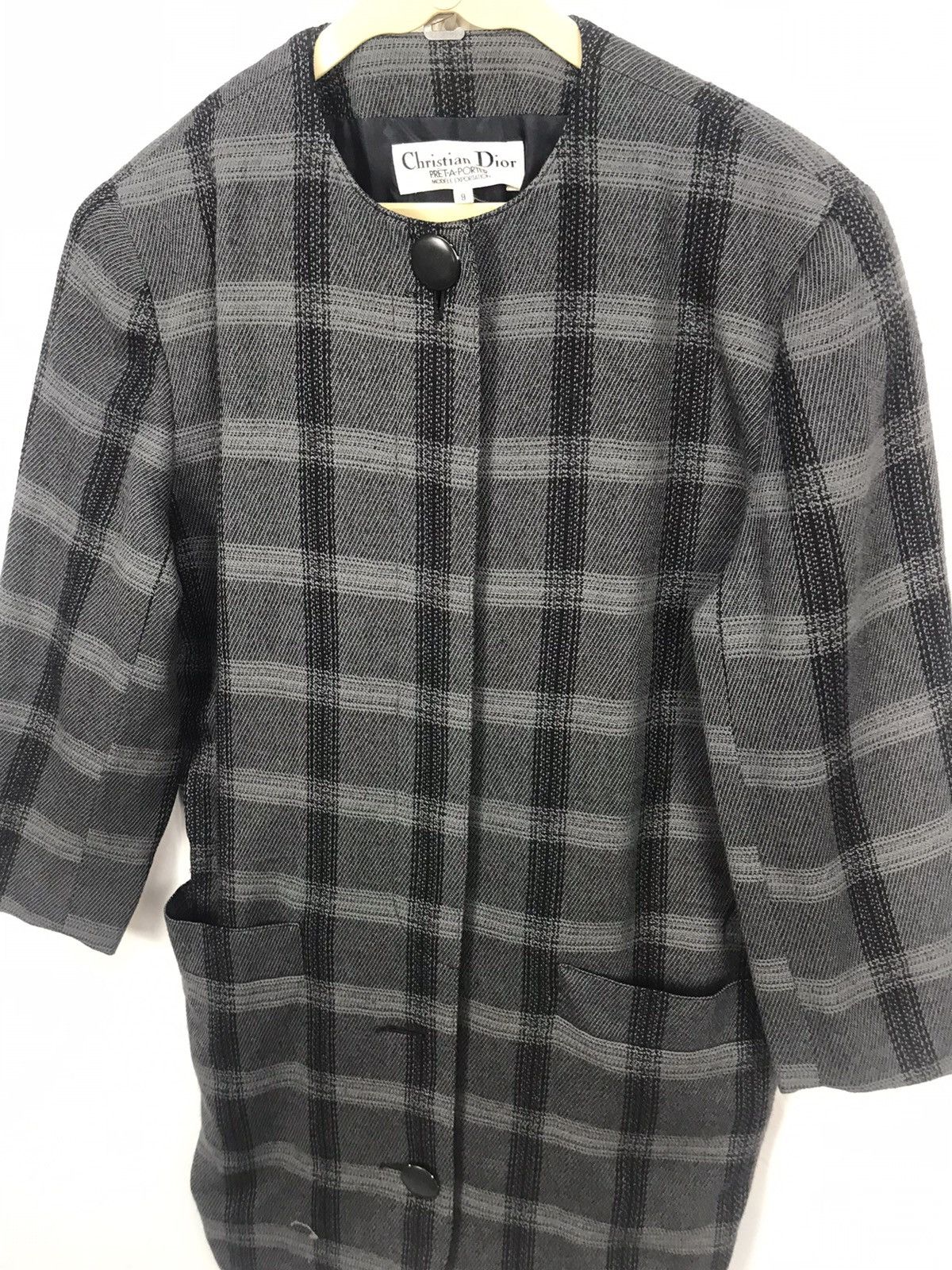 Designer × Dior Christian Dior pret-A-porter button up ladies jacket Size L / US 10 / IT 46 - 6 Thumbnail
