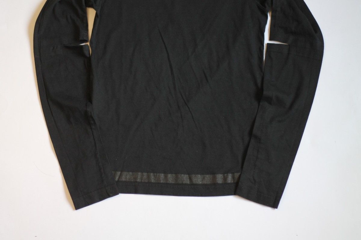 Helmut Lang archive 1997 long sleeve elbow cut out bandage