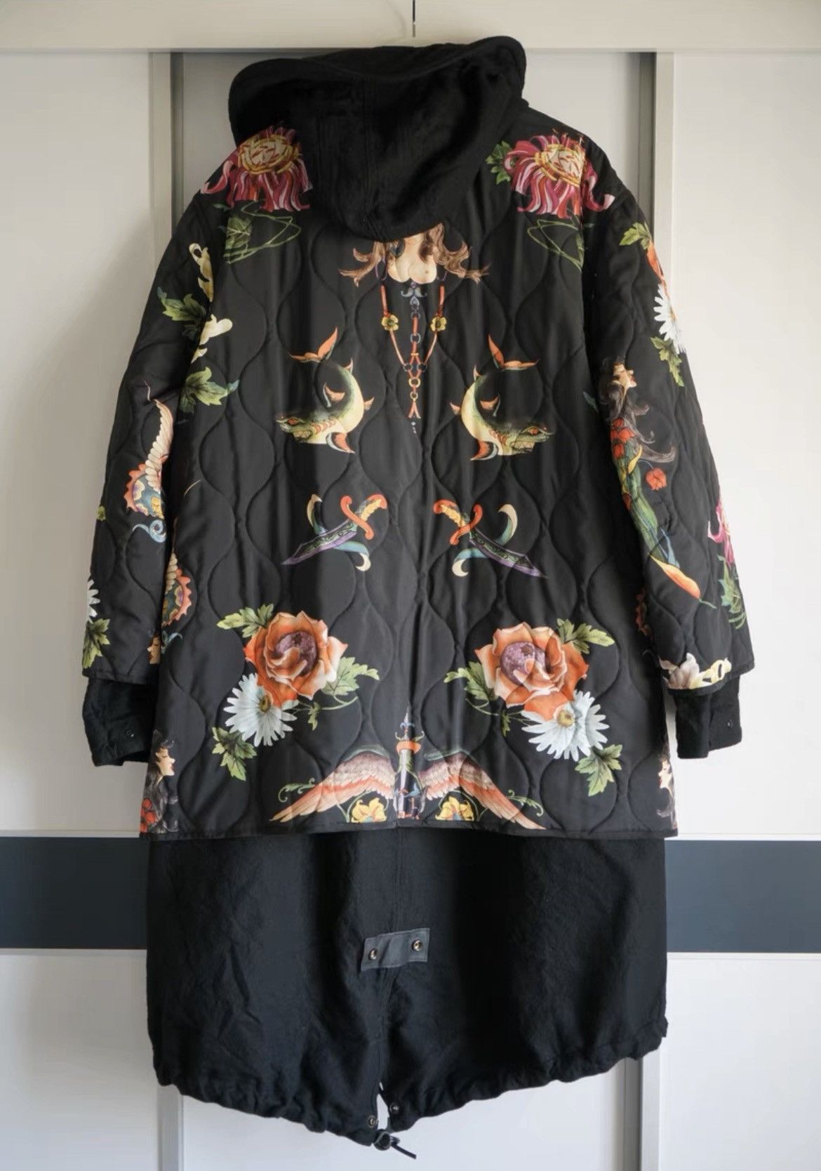 Yohji Yamamoto Yohji Yamamoto 03aw Ukiyo-E Parka Size US L / EU 52-54 / 3 - 2 Thumbnail