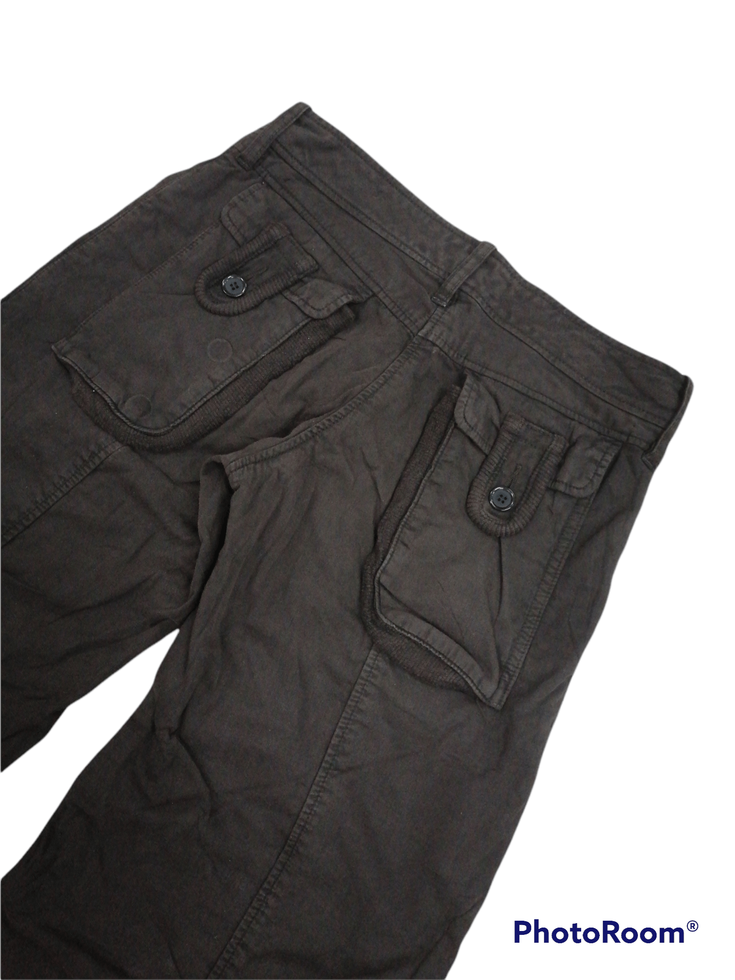 Japanese Brand Rare🔥Made In Japan DMG Type A-9 Ankle Button Flare Pants Size US 29 - 7 Thumbnail