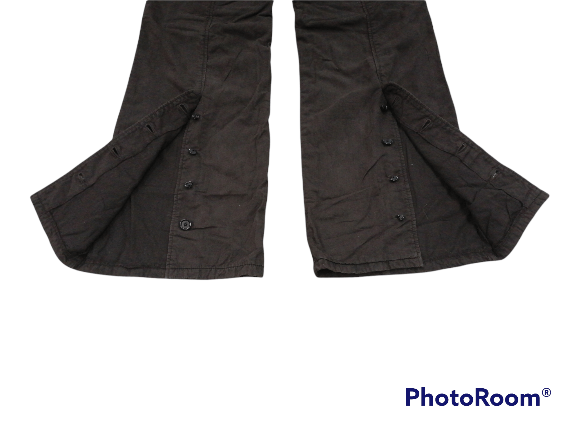Japanese Brand Rare🔥Made In Japan DMG Type A-9 Ankle Button Flare Pants Size US 29 - 8 Thumbnail