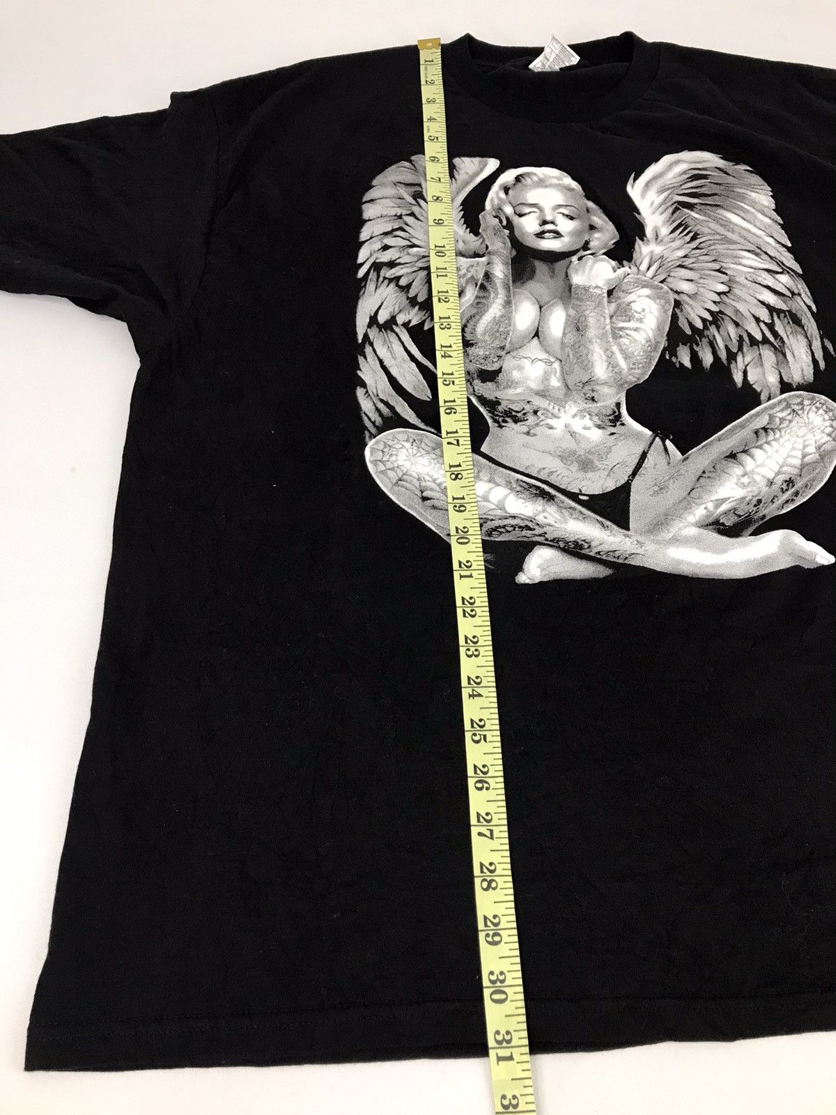 Other Vintage Marilyn Monroe Big Wing Girl Printed Streetwear Size US XXL / EU 58 / 5 - 5 Thumbnail