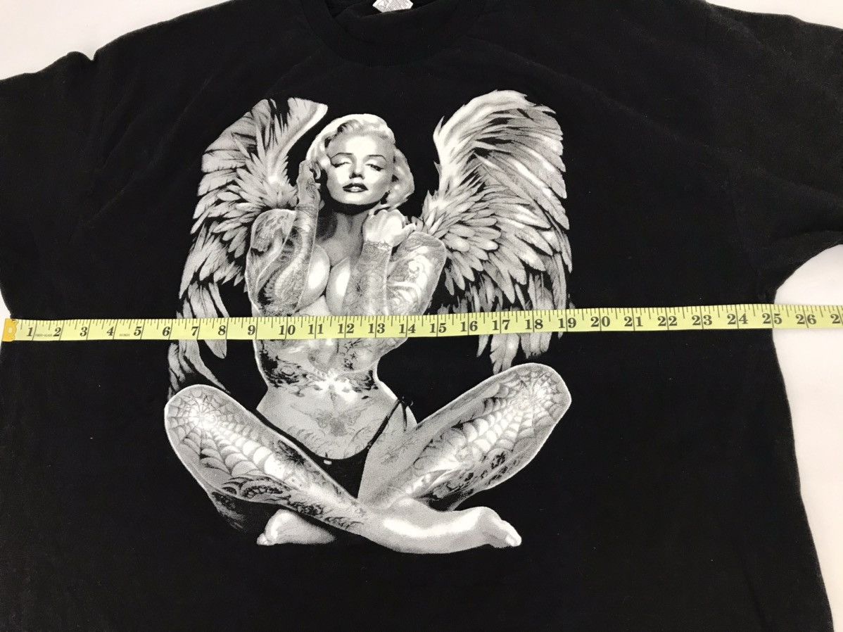 Other Vintage Marilyn Monroe Big Wing Girl Printed Streetwear Size US XXL / EU 58 / 5 - 4 Thumbnail
