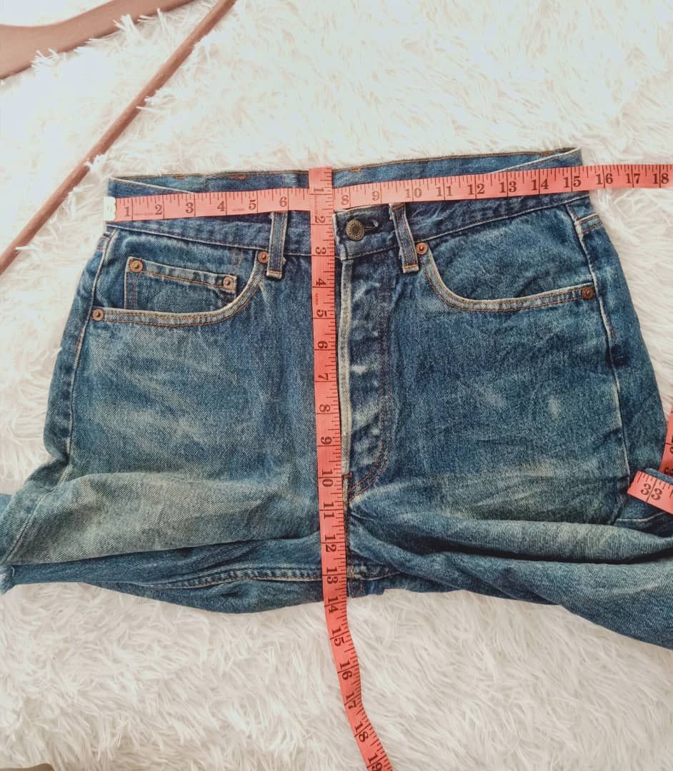 Levi's × Vintage VINTAGE 70s LEVI'S 501 DISTRESSED SHORT DENIM USA 🇺🇸 Size US 31 - 10 Thumbnail
