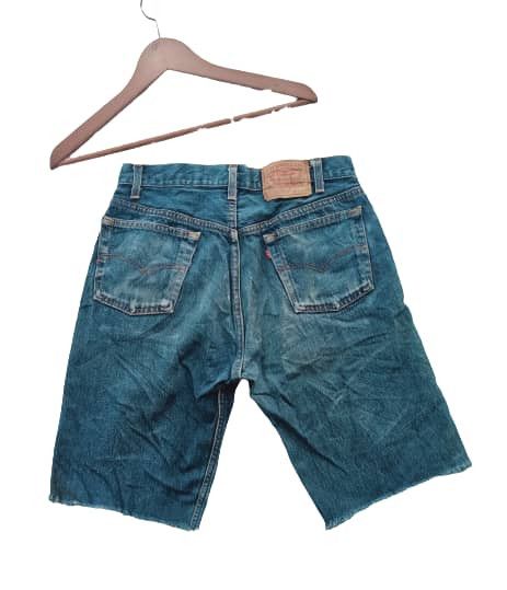 Levi's × Vintage VINTAGE 70s LEVI'S 501 DISTRESSED SHORT DENIM USA 🇺🇸 Size US 31 - 1 Thumbnail