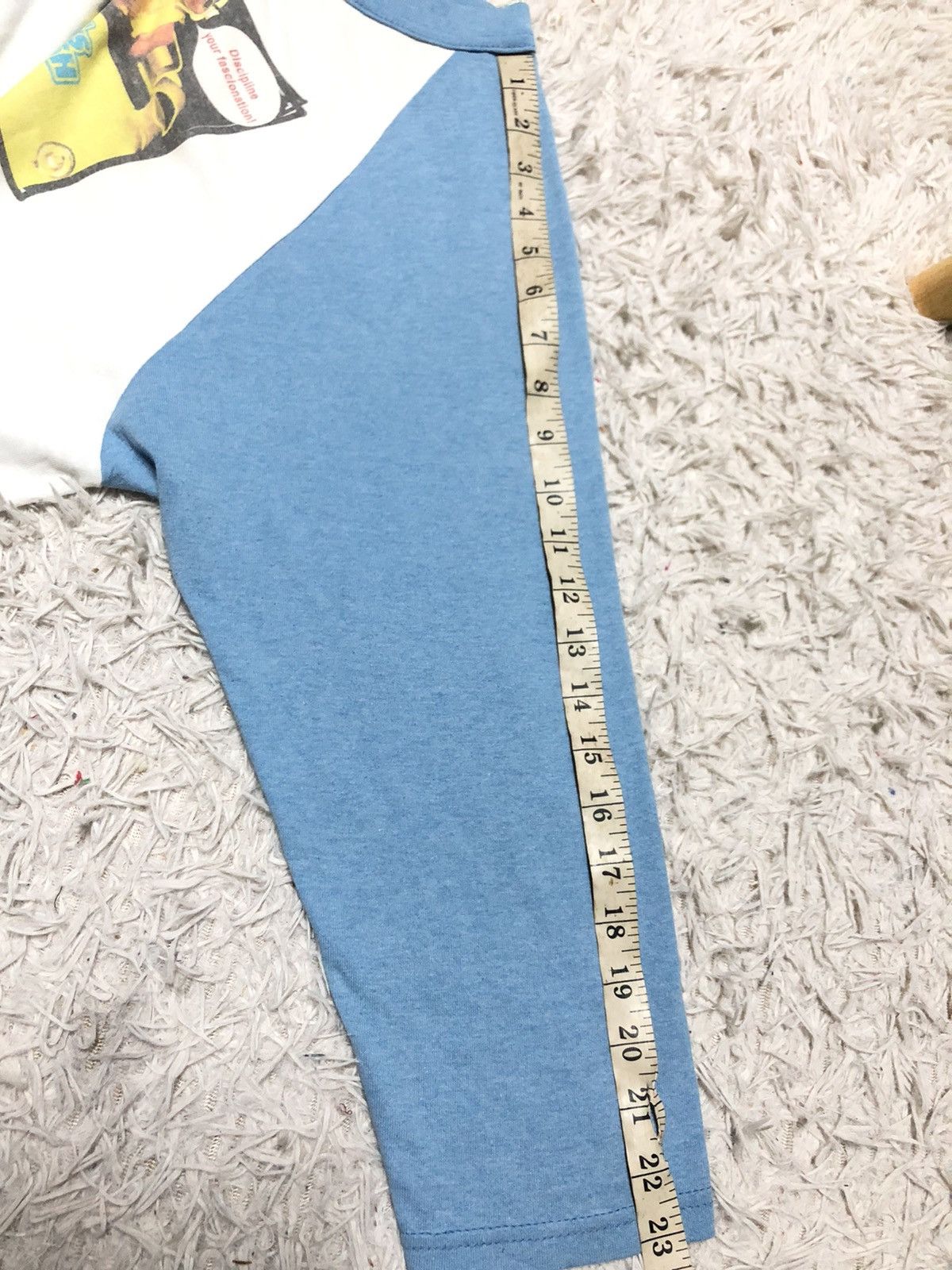 Vintage VINTAGE 90s BOYS RUSH PRESENTED BY GO-COMPANY RAGLAN TEE Size US M / EU 48-50 / 2 - 10 Thumbnail