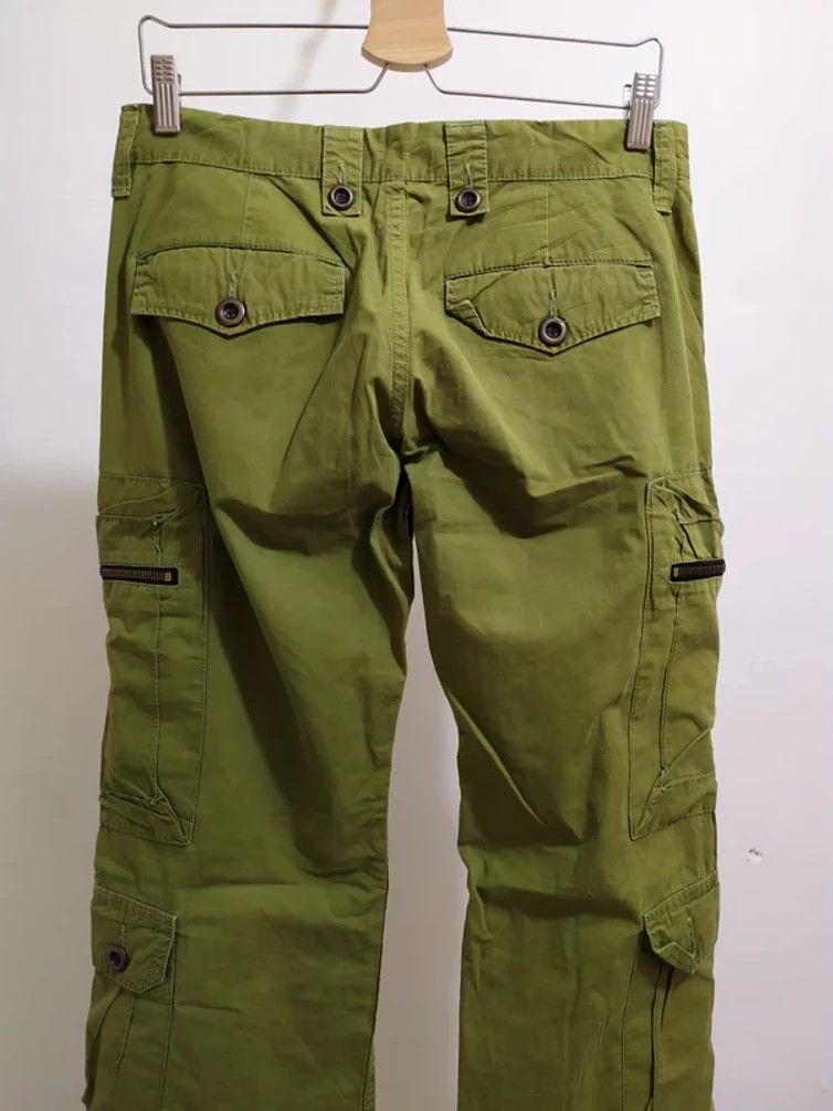Japanese Brand 🔥Surplus green Cargo Multipocket Tactical Parachute Pants Size US 30 / EU 46 - 5 Thumbnail