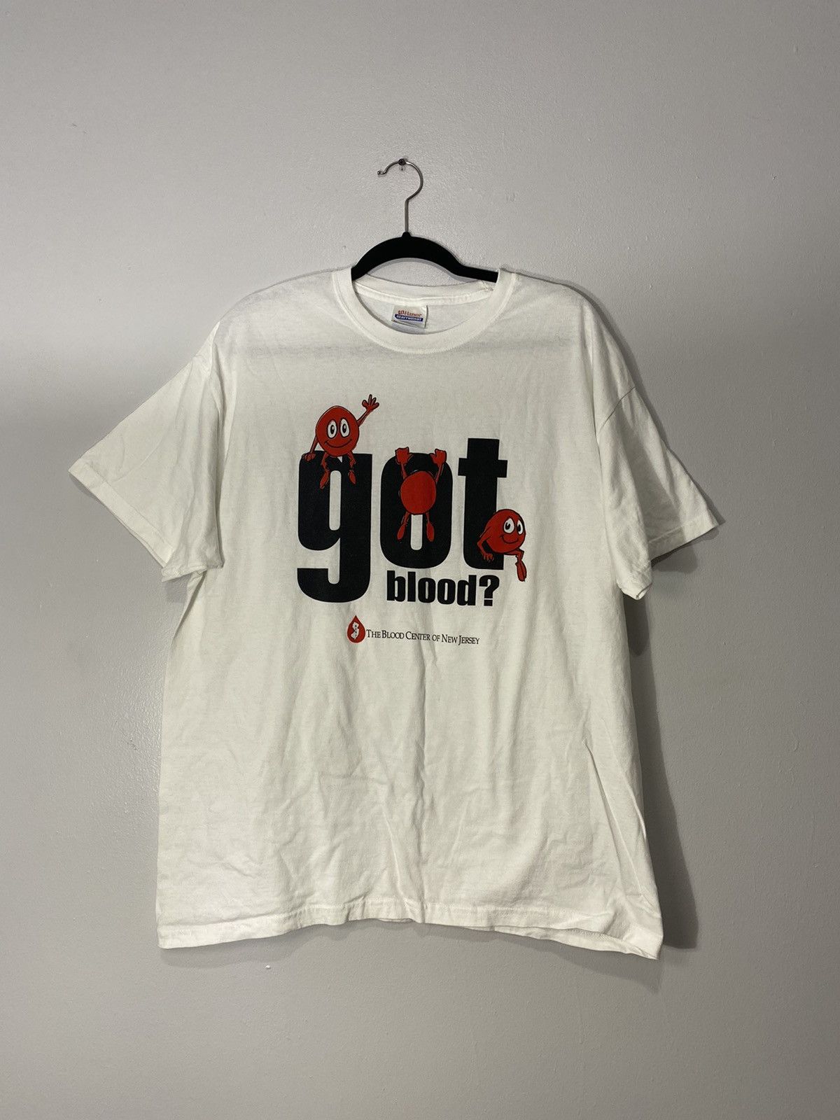 Blood Brother Vintage Got Blood New Jersey T-Shirt Size US XL / EU 56 / 4 - 2 Thumbnail