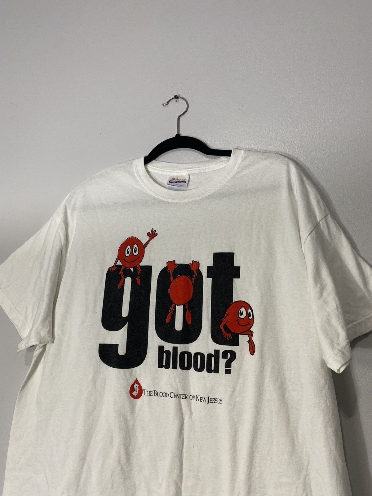 Blood Brother Vintage Got Blood New Jersey T-Shirt Size US XL / EU 56 / 4 - 1 Thumbnail
