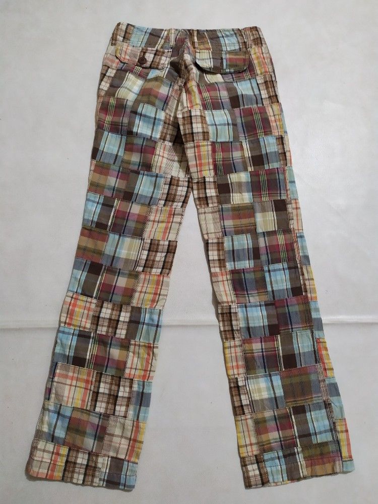 Japanese Brand CHOR Patchwork Pants Size US 28 / EU 44 - 7 Thumbnail