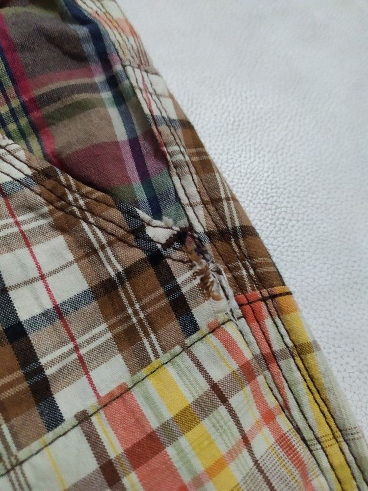 Japanese Brand CHOR Patchwork Pants Size US 28 / EU 44 - 4 Thumbnail