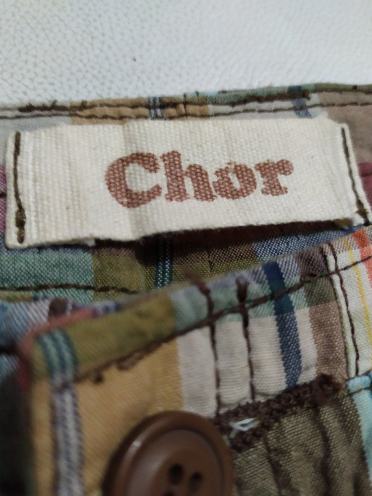 Japanese Brand CHOR Patchwork Pants Size US 28 / EU 44 - 6 Thumbnail