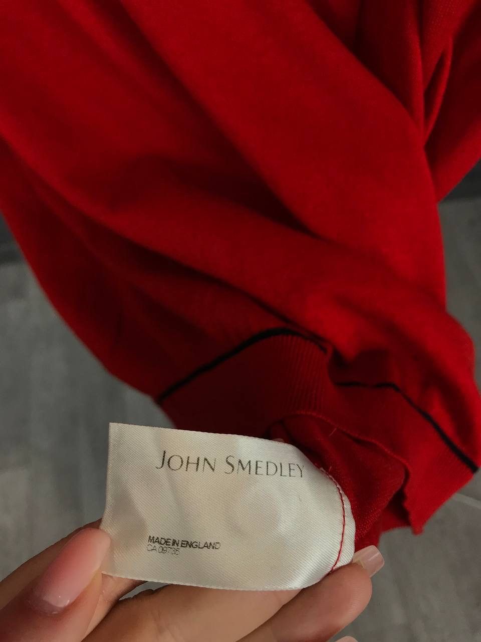 John Smedley John Smedley luxury streetwear designer polo tee Size US XL / EU 56 / 4 - 5 Thumbnail