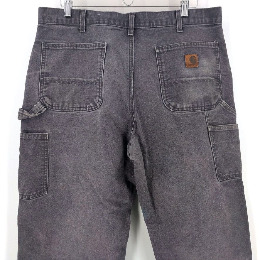 Carhartt × Vintage Vintage Carhartt Custom Painted Bleached Distressed Denim Size US 36 / EU 52 - 6 Thumbnail