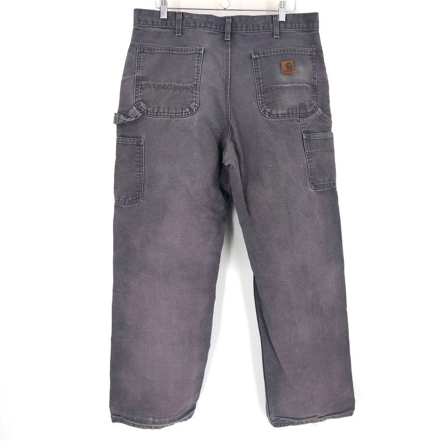 Carhartt × Vintage Vintage Carhartt Custom Painted Bleached Distressed Denim Size US 36 / EU 52 - 5 Thumbnail