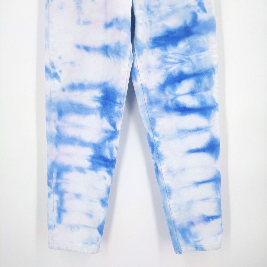 Faconnable × Vintage Vintage Faconnable Custom Tie Dye Dungaree 90s Jeans Size US 28 / EU 44 - 3 Thumbnail
