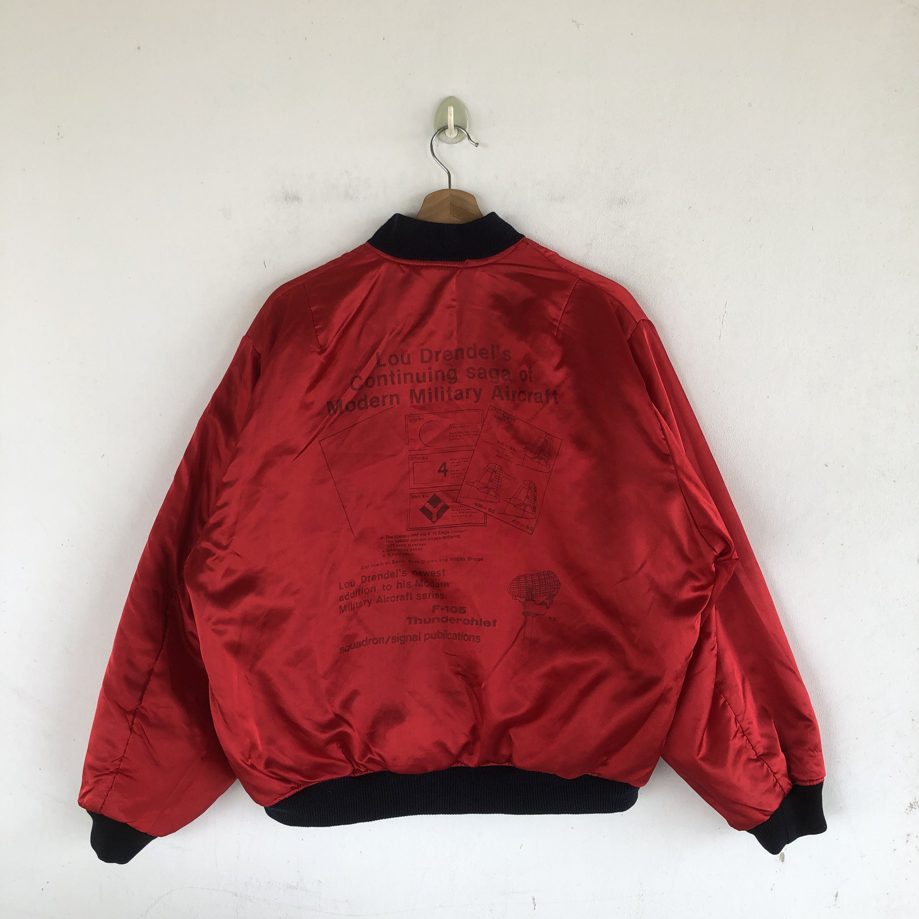 Vintage Lavie Bomber Flight Jackets Bulldog Reversible Jacket Size US XL / EU 56 / 4 - 12 Thumbnail