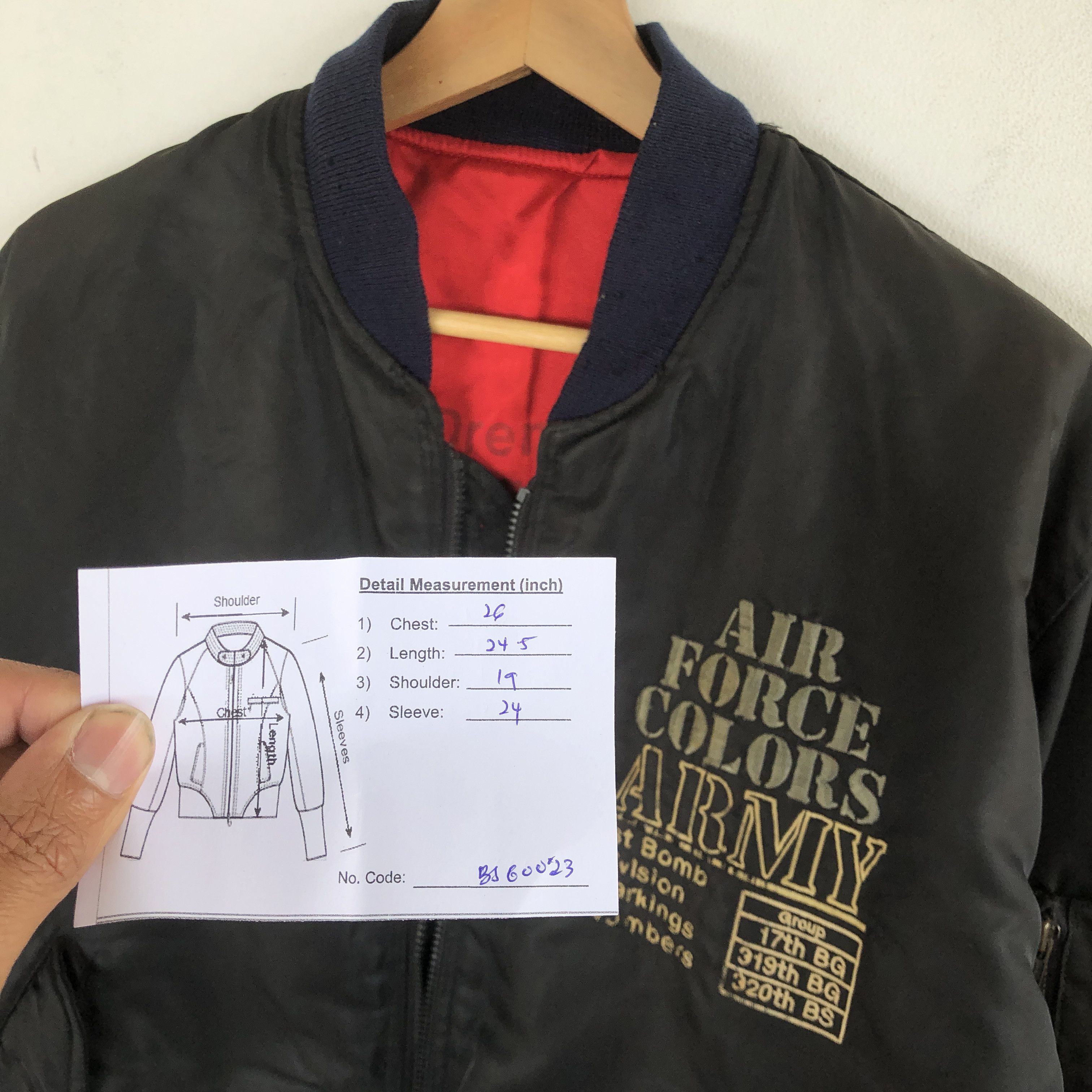 Vintage Lavie Bomber Flight Jackets Bulldog Reversible Jacket Size US XL / EU 56 / 4 - 21 Thumbnail