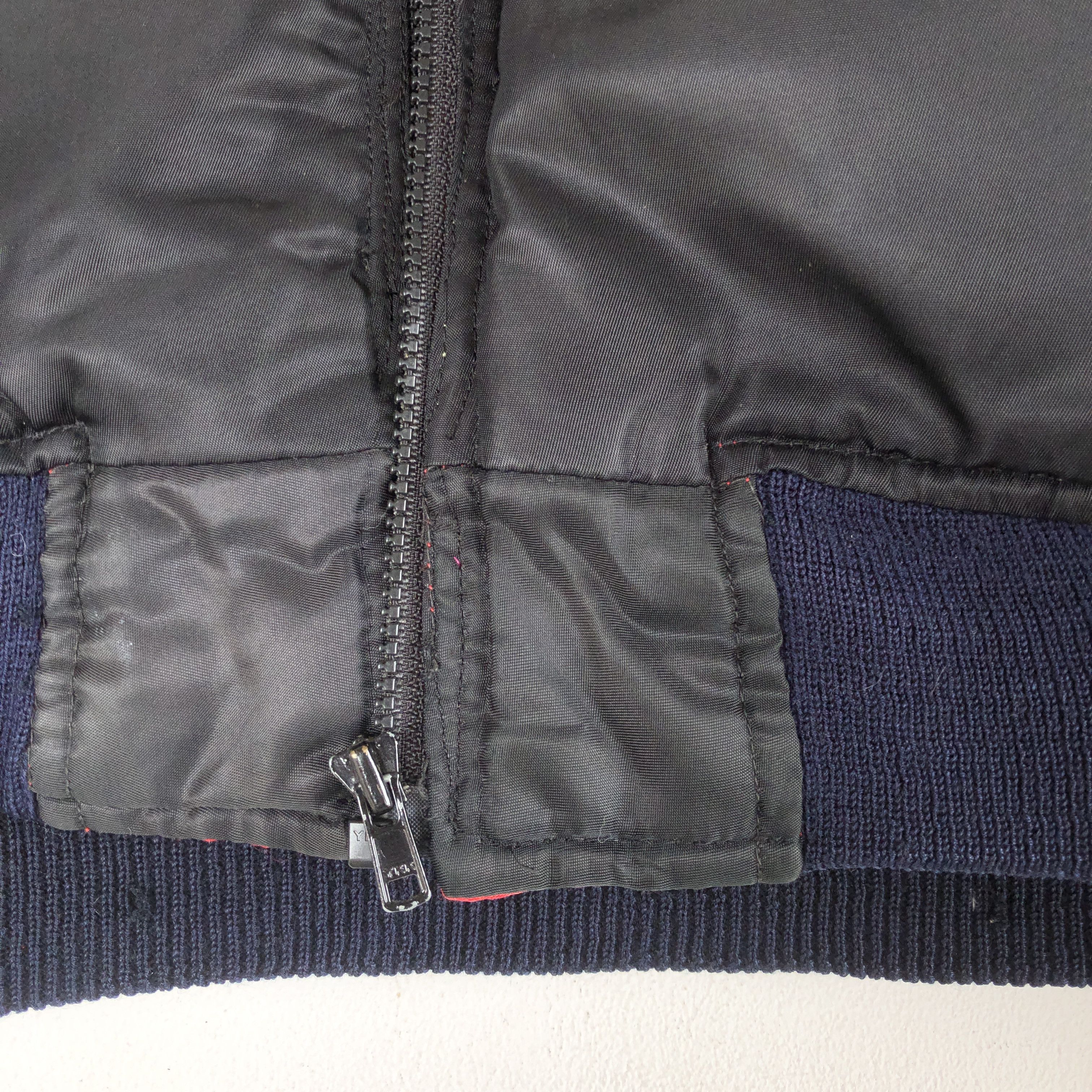 Vintage Lavie Bomber Flight Jackets Bulldog Reversible Jacket Size US XL / EU 56 / 4 - 19 Thumbnail