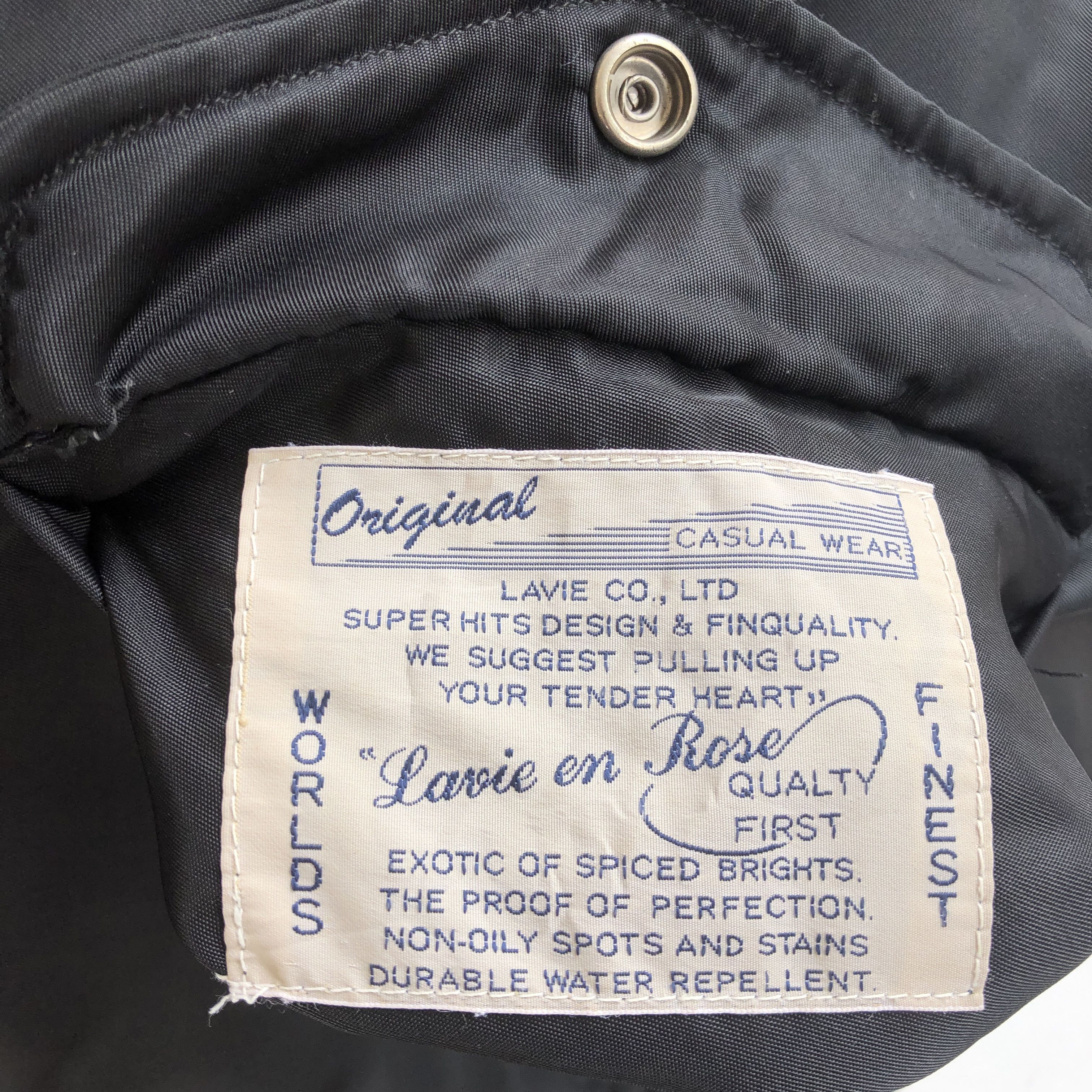 Vintage Lavie Bomber Flight Jackets Bulldog Reversible Jacket Size US XL / EU 56 / 4 - 22 Thumbnail
