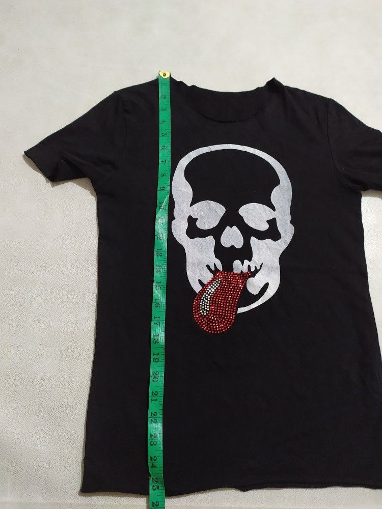 Lucien Pellat-Finet 🔥Lucien Pellat Finet Skull Sparkling tongue T Shirt Size US S / EU 44-46 / 1 - 6 Thumbnail