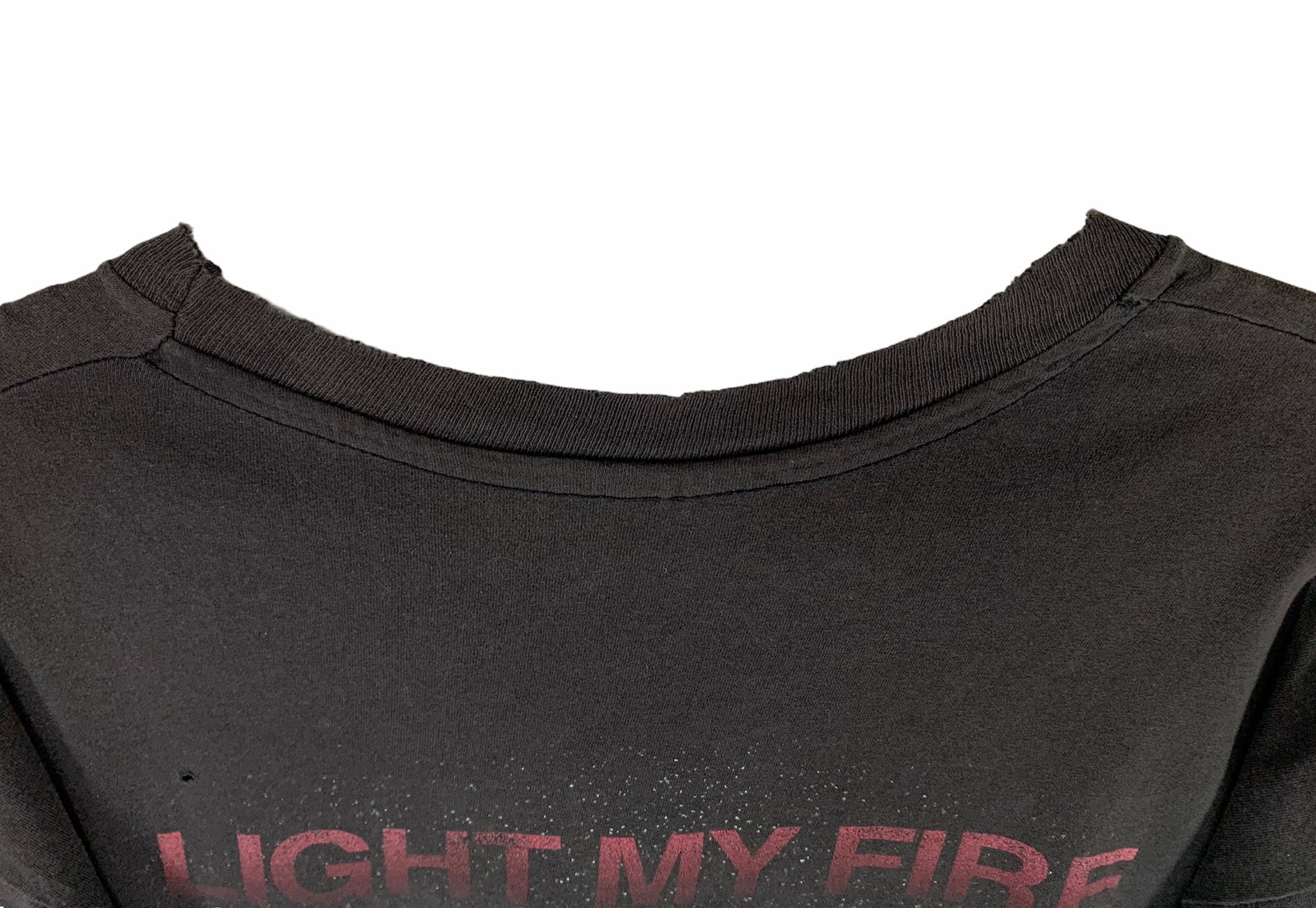Band Tees × Vintage Jim morrison the doors light my fire vtg 90s distressed tee Size US XL / EU 56 / 4 - 12 Thumbnail