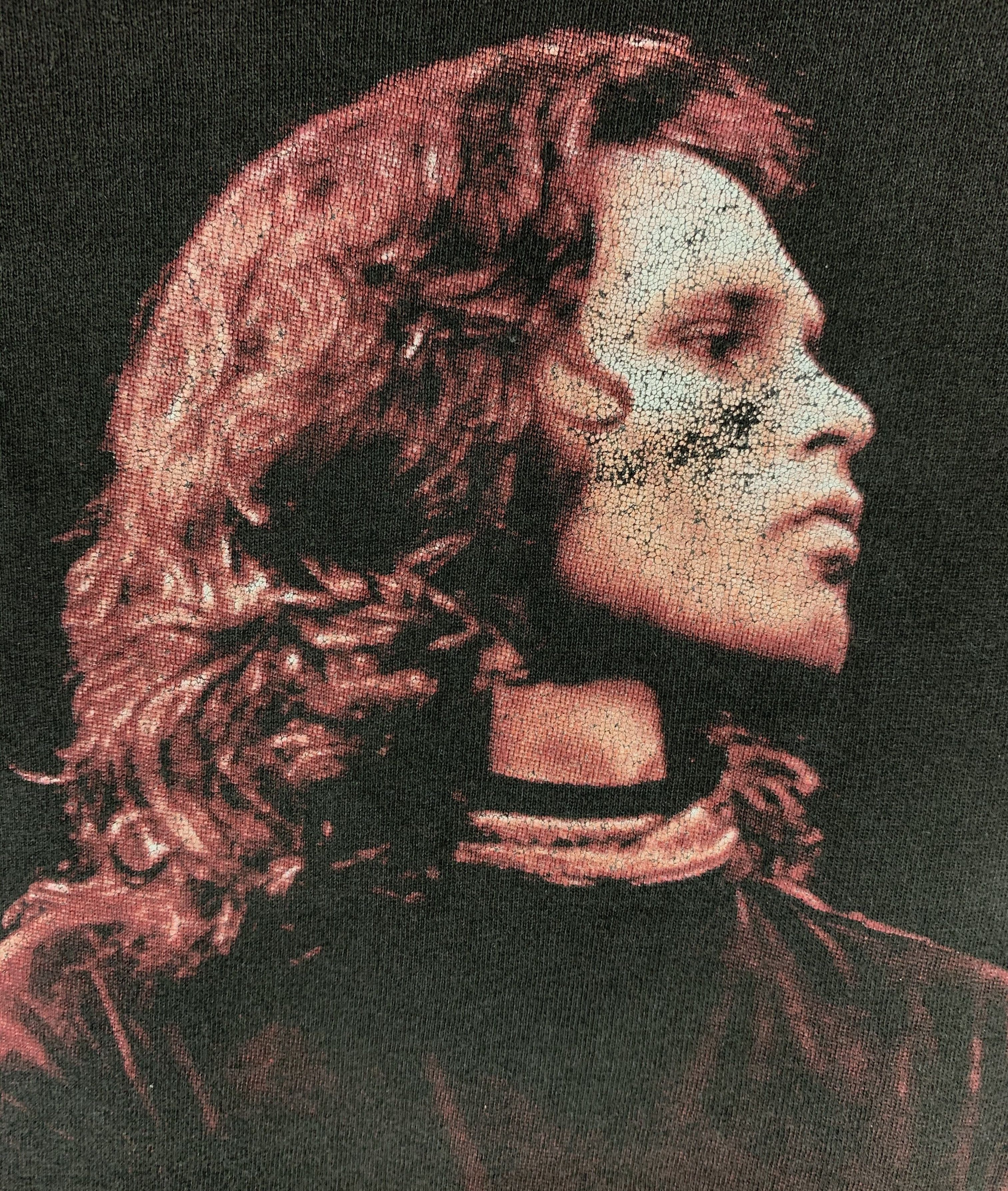 Band Tees × Vintage Jim morrison the doors light my fire vtg 90s distressed tee Size US XL / EU 56 / 4 - 4 Thumbnail
