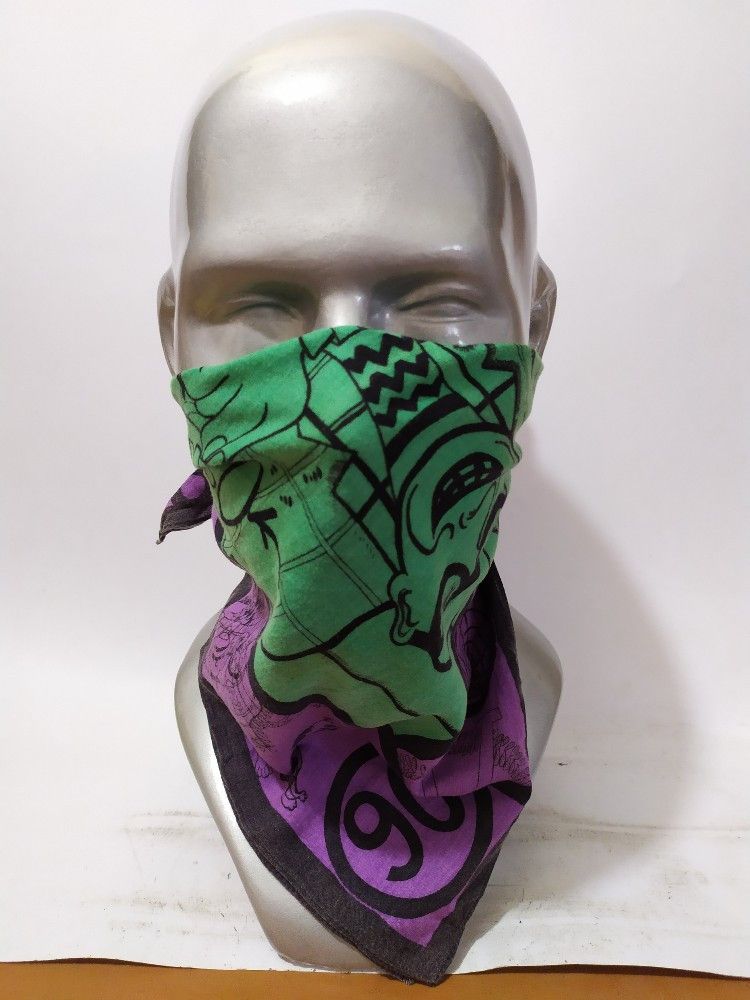 Michiko Koshino London Vintage Michiko London Fullprint Art Handkerchief Headband Size ONE SIZE - 8 Thumbnail