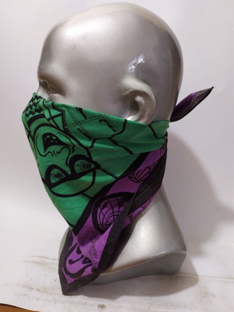Michiko Koshino London Vintage Michiko London Fullprint Art Handkerchief Headband Size ONE SIZE - 9 Thumbnail