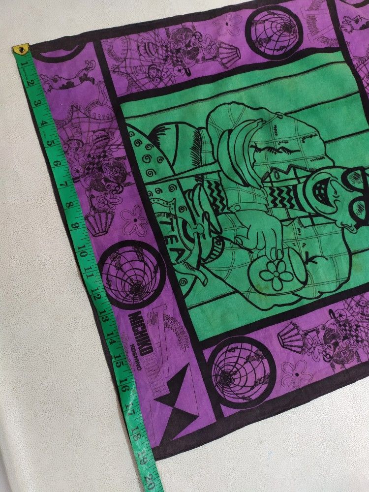 Michiko Koshino London Vintage Michiko London Fullprint Art Handkerchief Headband Size ONE SIZE - 6 Thumbnail
