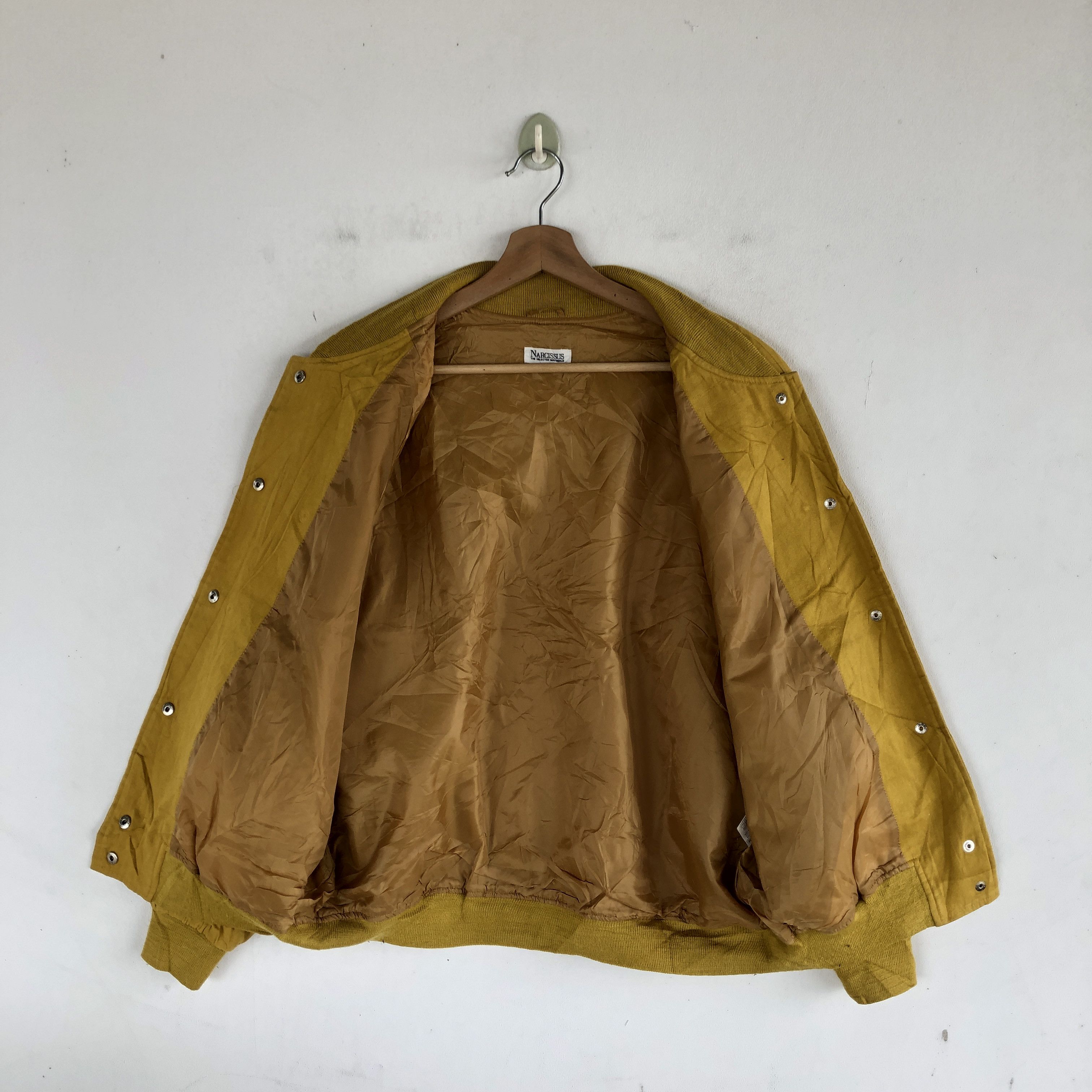 Japanese Brand × Vintage Vintage Narcissus Varsity Jackets Japanese Wool Jacket Size US L / EU 52-54 / 3 - 6 Thumbnail