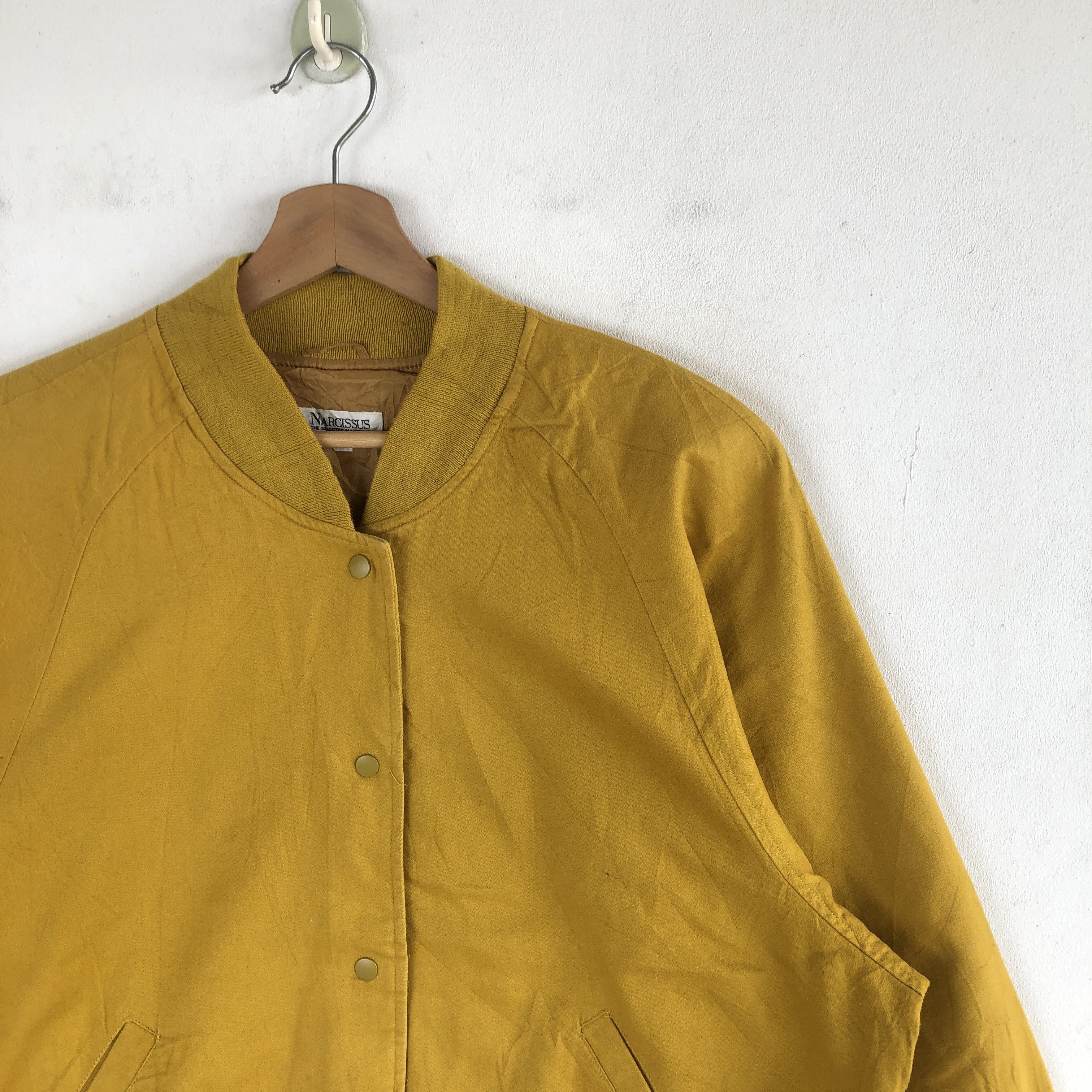 Japanese Brand × Vintage Vintage Narcissus Varsity Jackets Japanese Wool Jacket Size US L / EU 52-54 / 3 - 5 Thumbnail