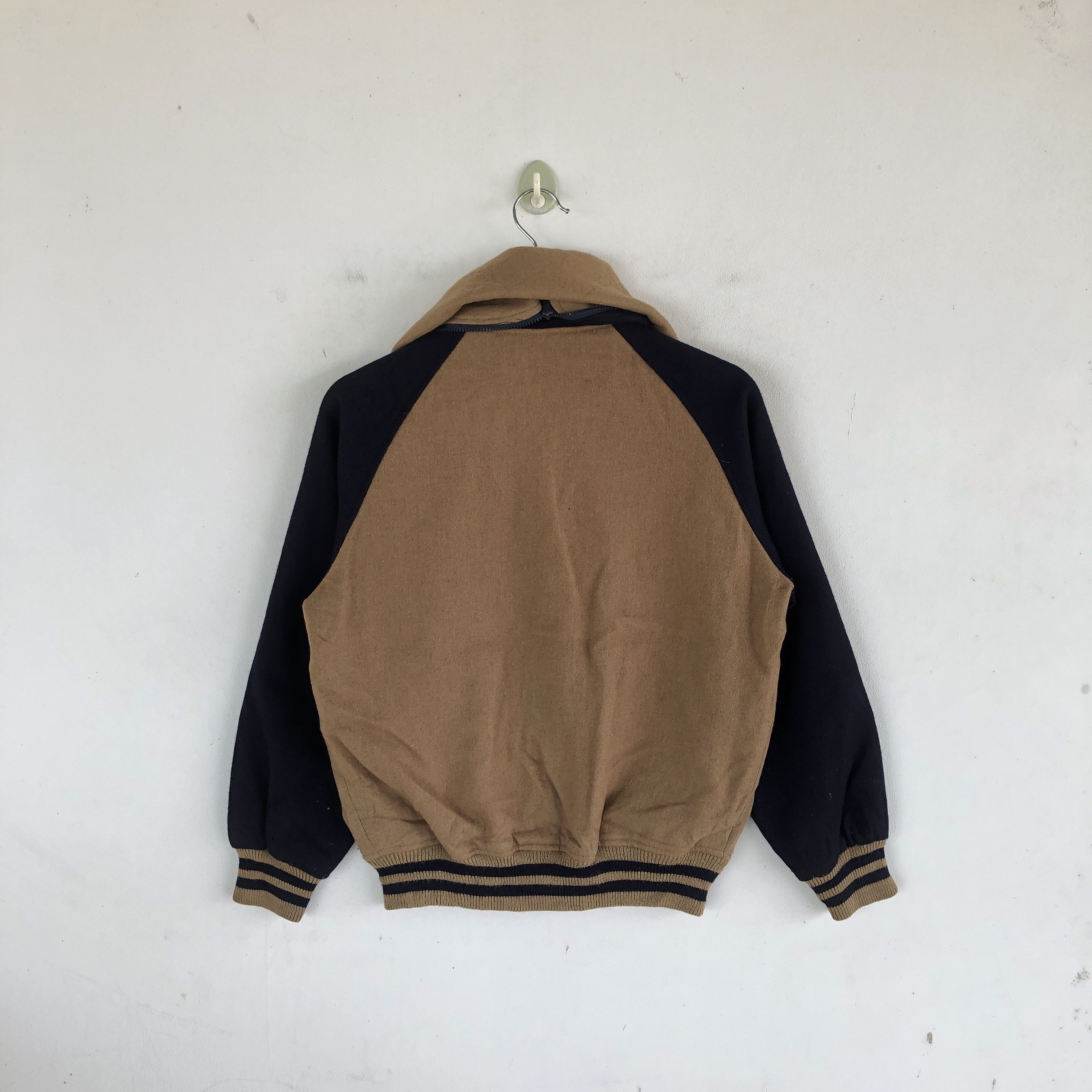 Japanese Brand × Vintage Canamack Varsity Jackets Japanese Hoodie Wool Jacket Size S / US 4 / IT 40 - 3 Thumbnail