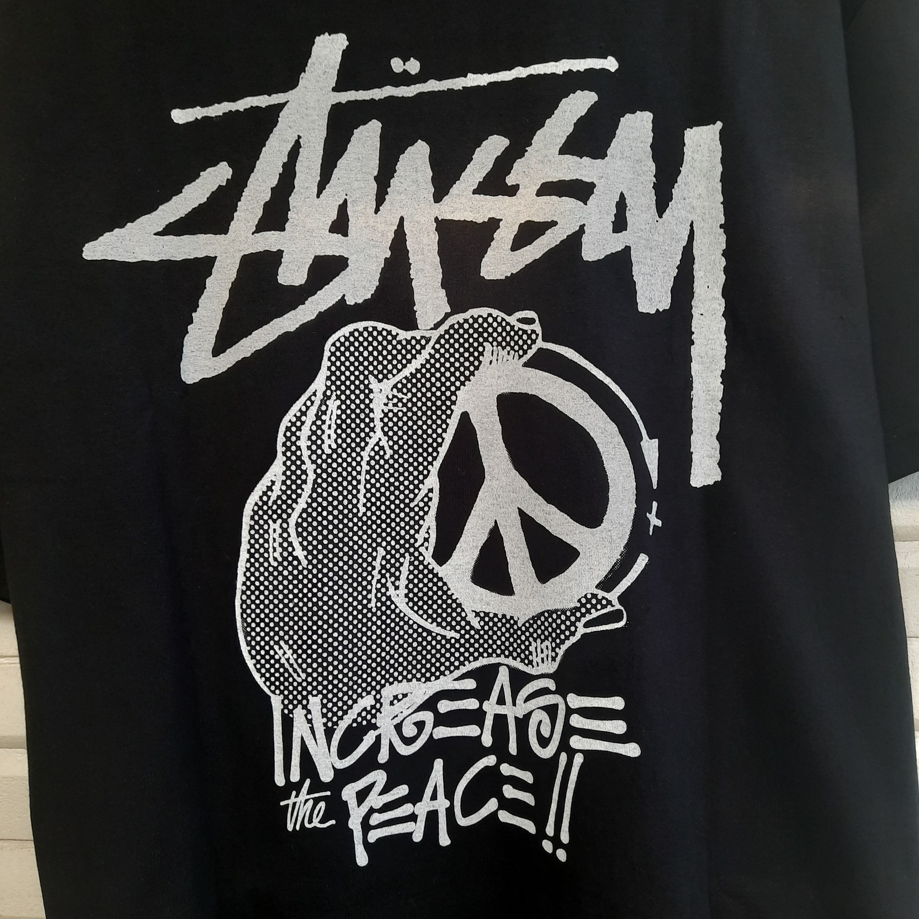 Stussy Increase Peace Tshirt - Short Sleeve T Shirts